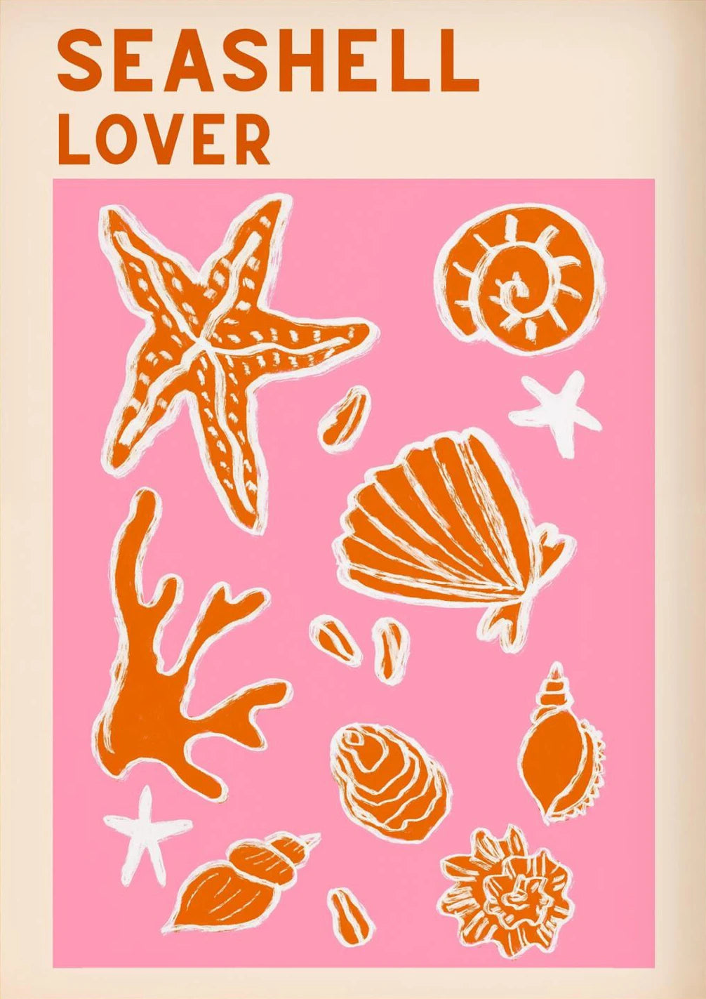 Tropical Seashell Canvas Print