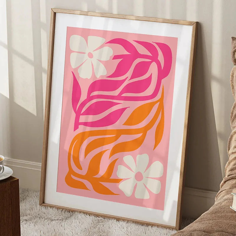 Flower Market Canvas Print