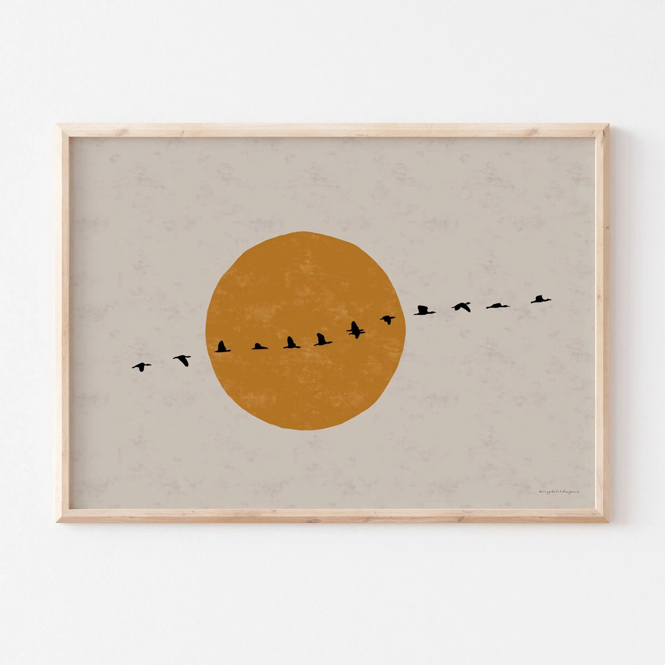 Japanese Alps Sunrise Art