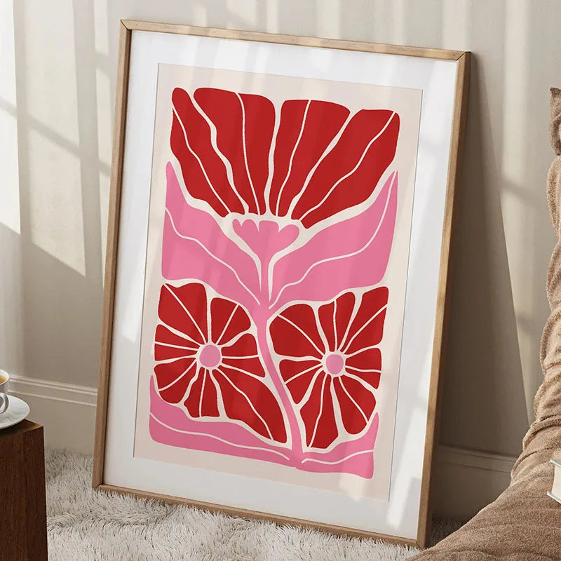 Flower Market Canvas Print