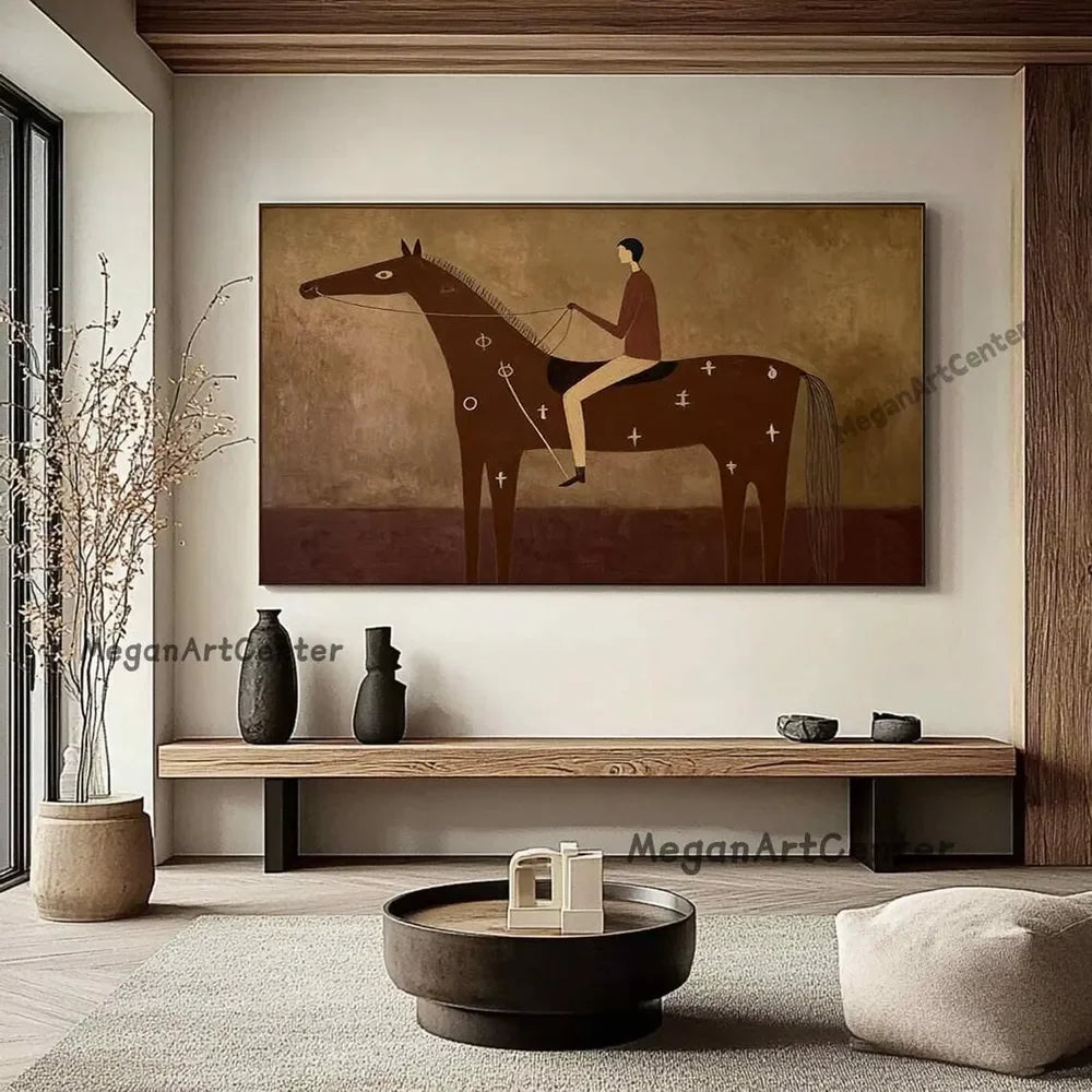Western Horse Canvas Art