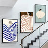 Abstract Line Girl Canvas