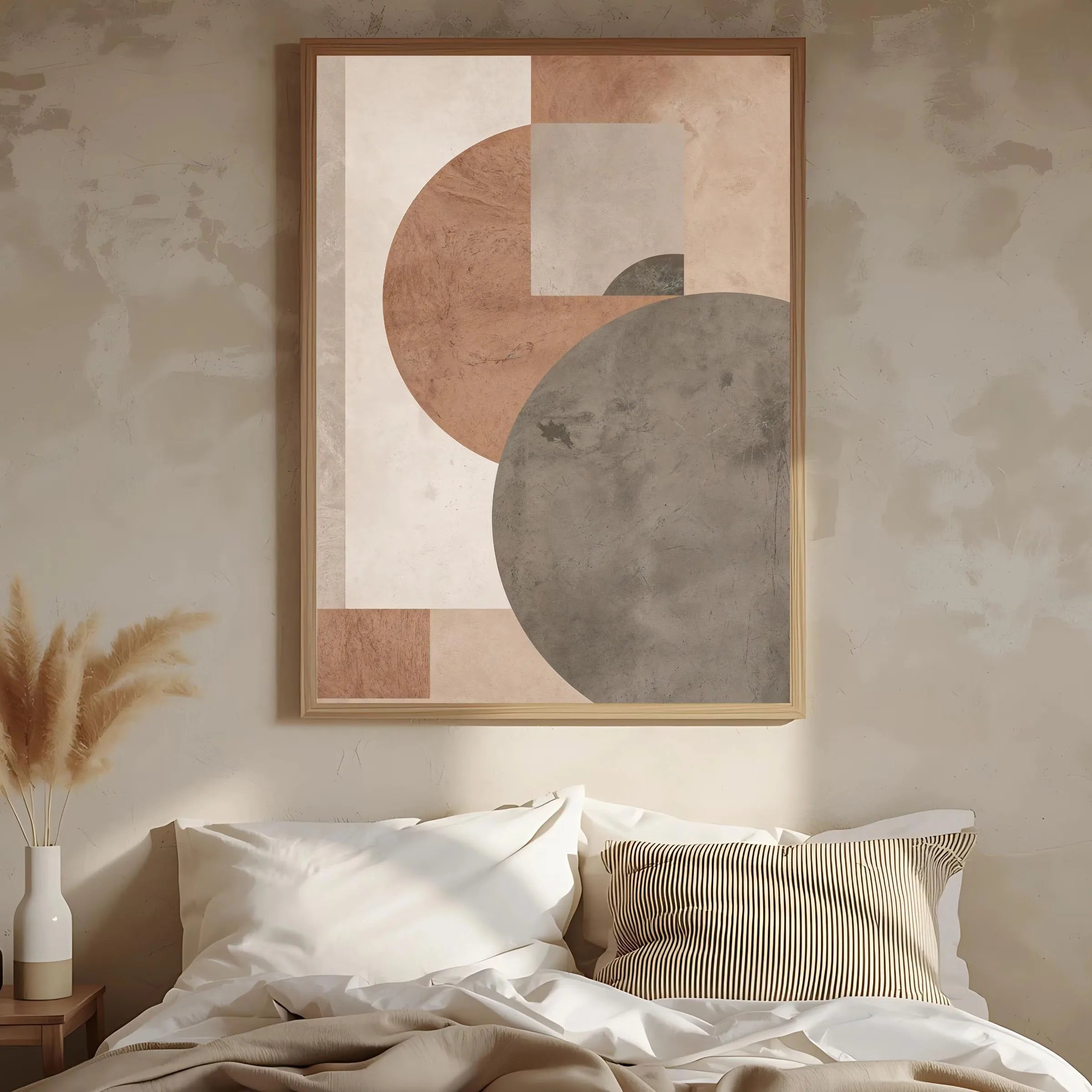 Earth Tone Triptych Art