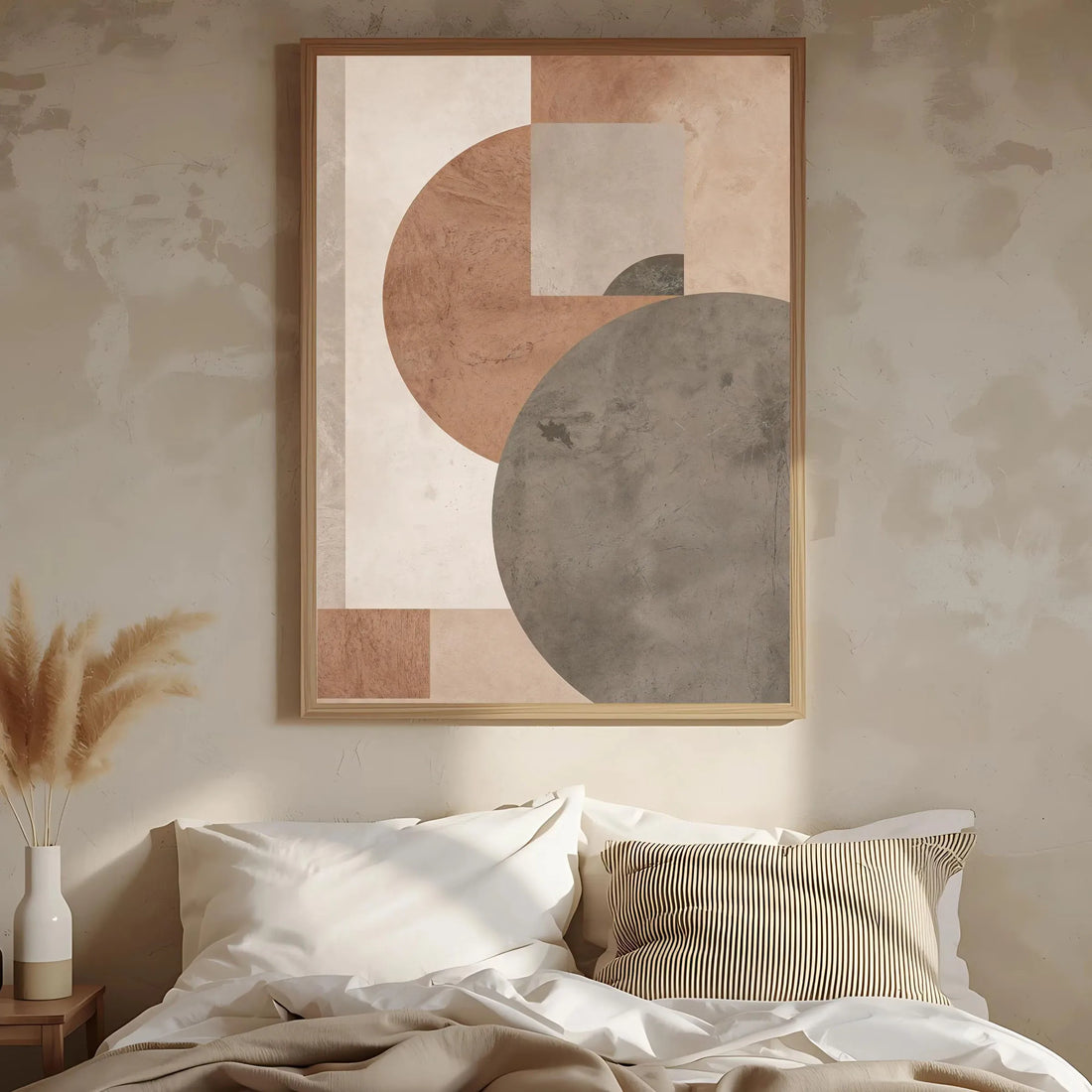 Earth Tone Triptych Art
