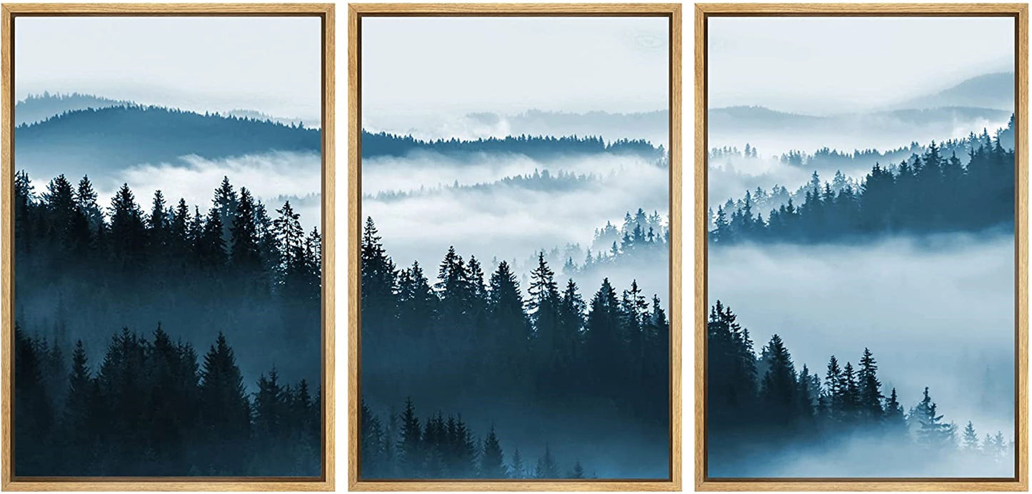 Misty Forest Canvas Set