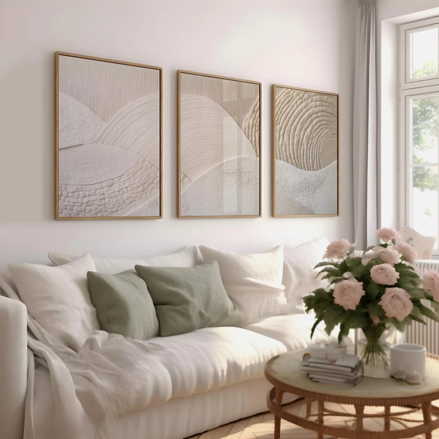 Japandi Nature Canvas Set