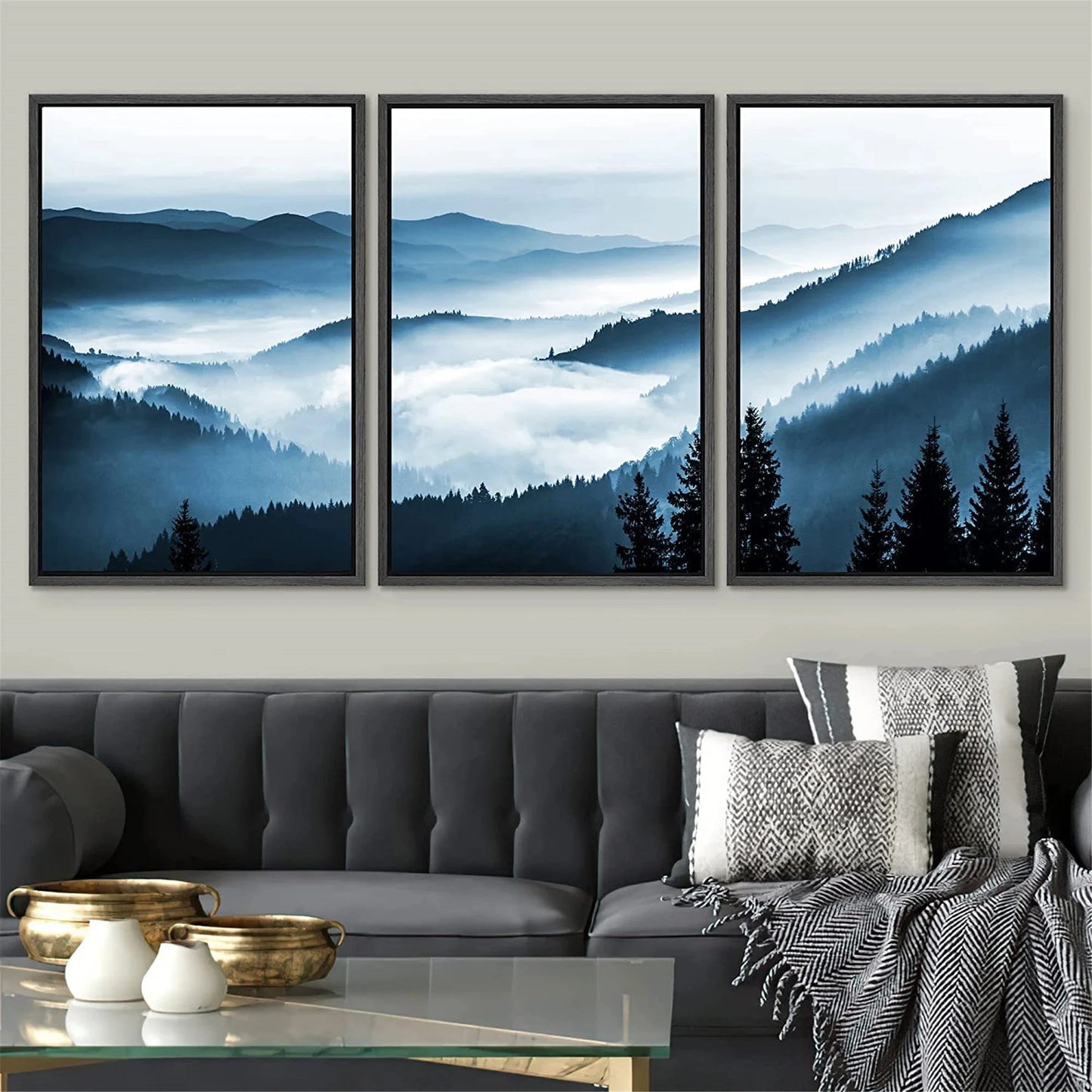 Misty Forest Canvas Set