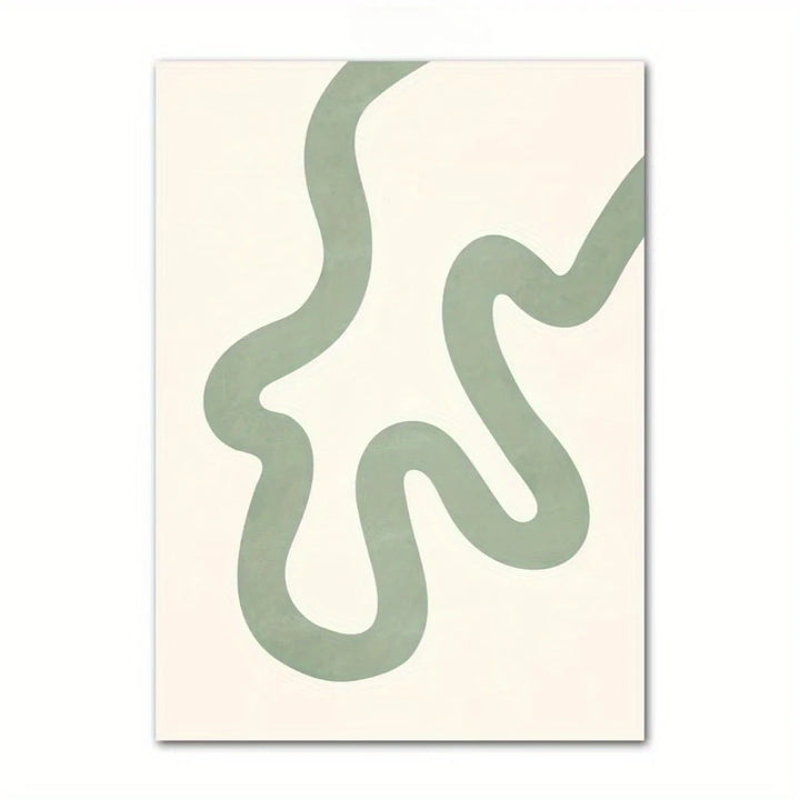 Green Floral Canvas Art