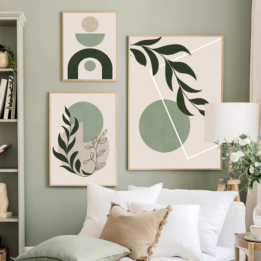 Sage Botanical Canvas Art