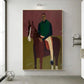 Handmade Figure Canvas Art