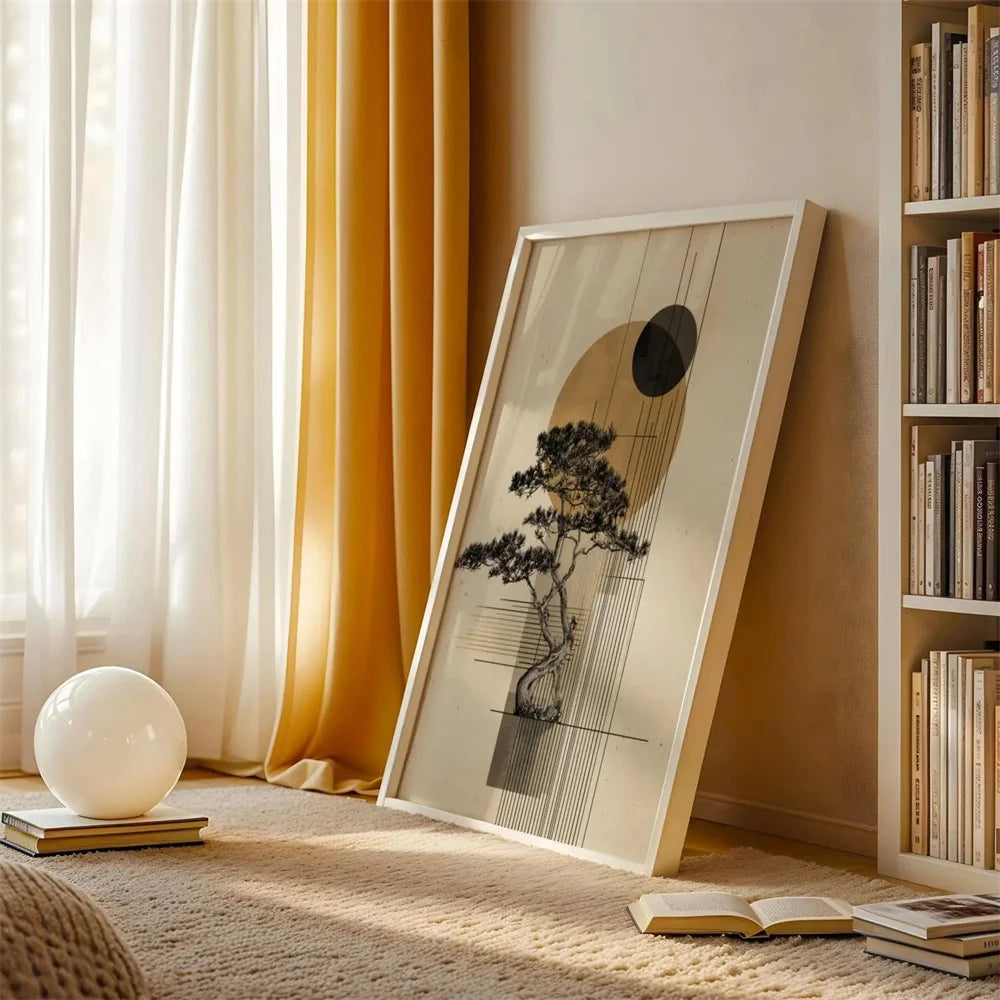 Zen Bonsai Canvas Art
