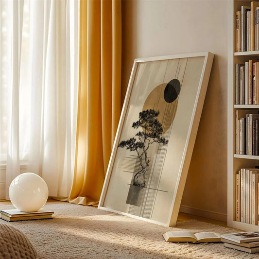 Zen Bonsai Canvas Art