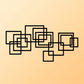 Geometric Iron Wall Panel